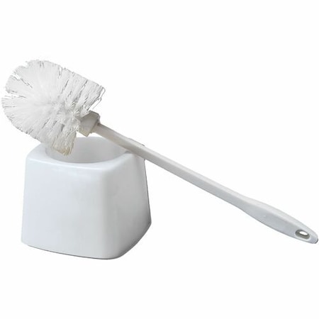 Vileda Professional Brush, w/Holder, Polypropylene/Plastic, 17in, WE VLD134760
